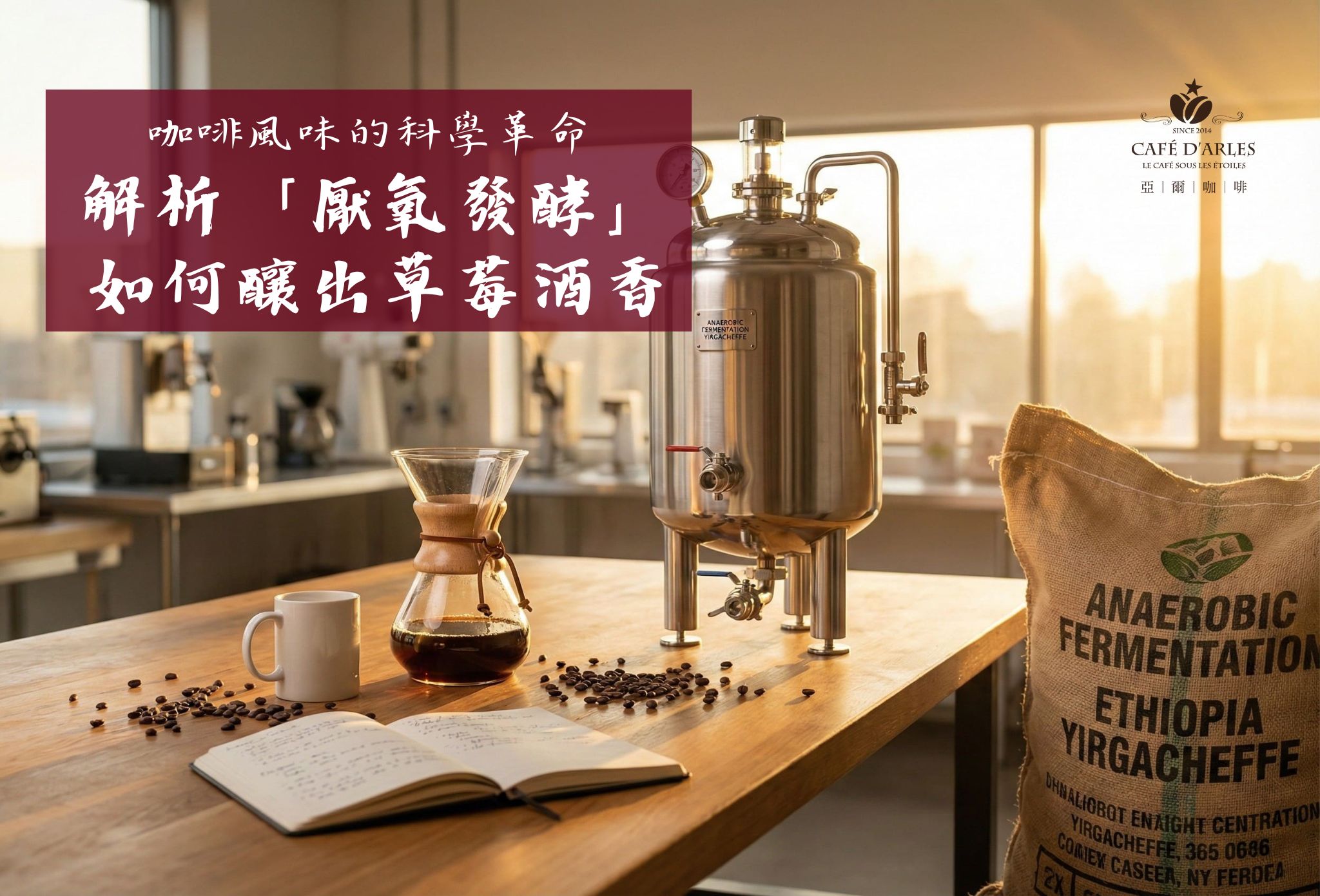 超越日曬水洗！工程師解析「厭氧發酵」處理法：造就音樂家系列風味的科學關鍵